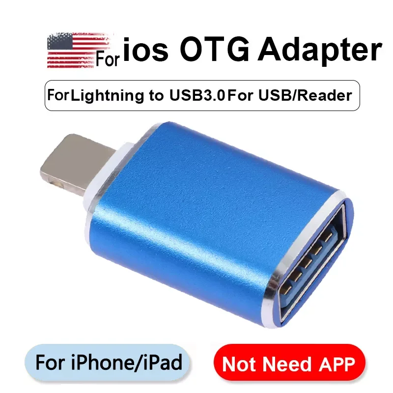 

Famale USB 3.0 OTG for Lightning Camera Adapter Converter Data SD Card U Disk OTG For iPhone 13 12 11 Pro XS MAX XR X 8 Plus SE