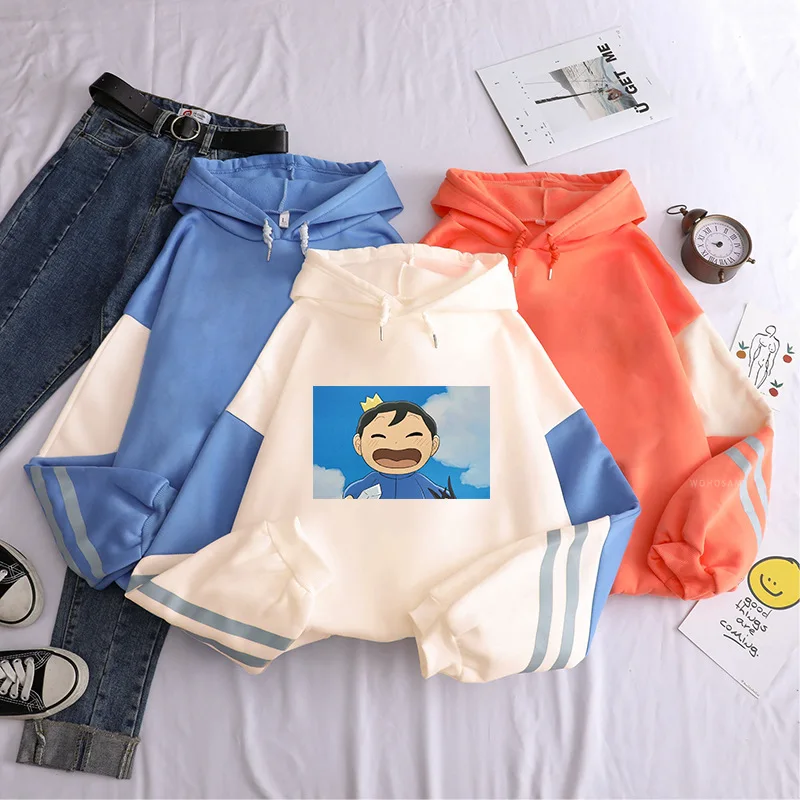 Японские толстовки с рисунком героев мультфильмов унисекс |