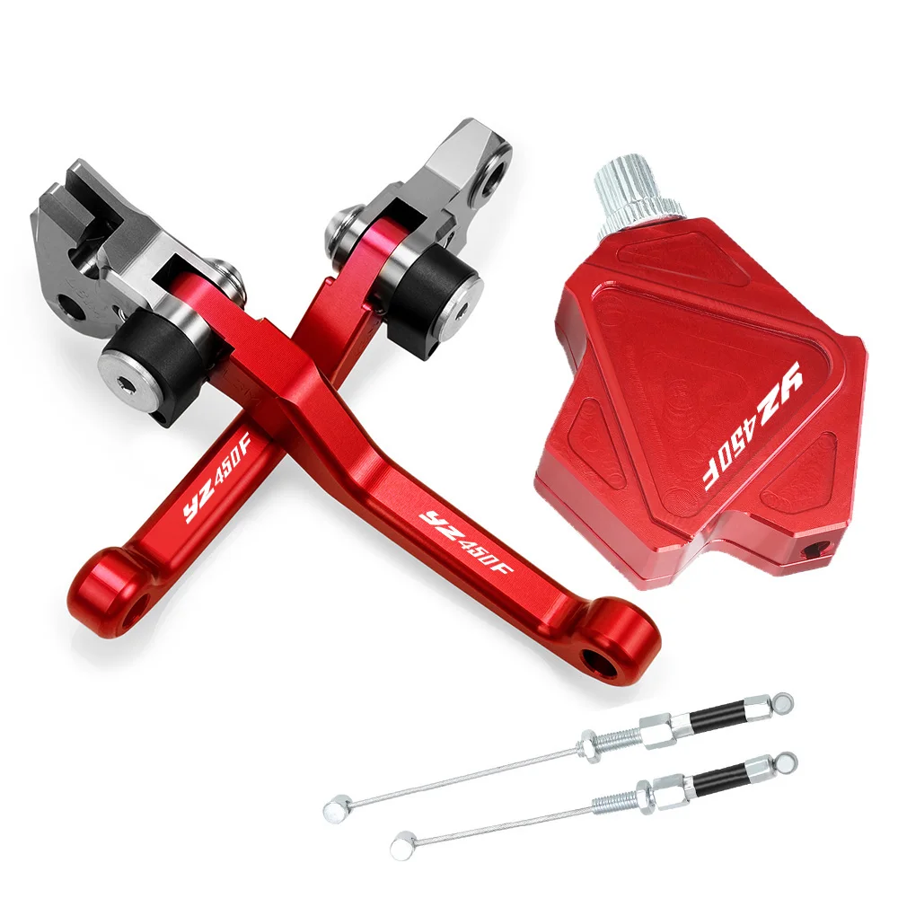 

Motorcycle Accessories Brake Clutch Lever Easy Pull Clutch Lever System Kit Aluminum Parts For YAMAHA YZ426F YZ450F 2008 YZ 450F