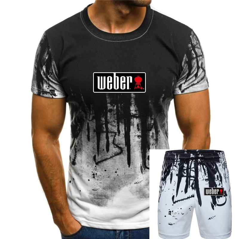 

Новая мужская черная футболка с логотипом Weber Air Broil King, размер S-3XL, гриль для барбекю, Jenn