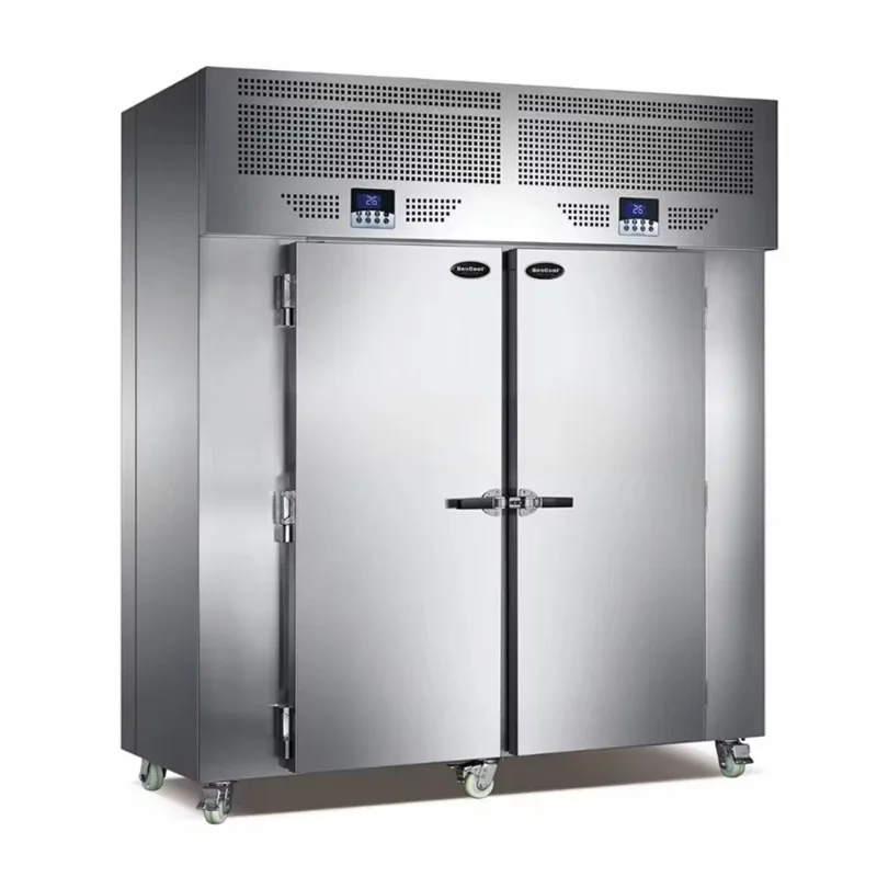 Фото Промышленный шоковый морозильный шкаф OME Blast Chiller для ресторанов с моторным охлаждением, аппарат для шоковой заморозки IQF №5