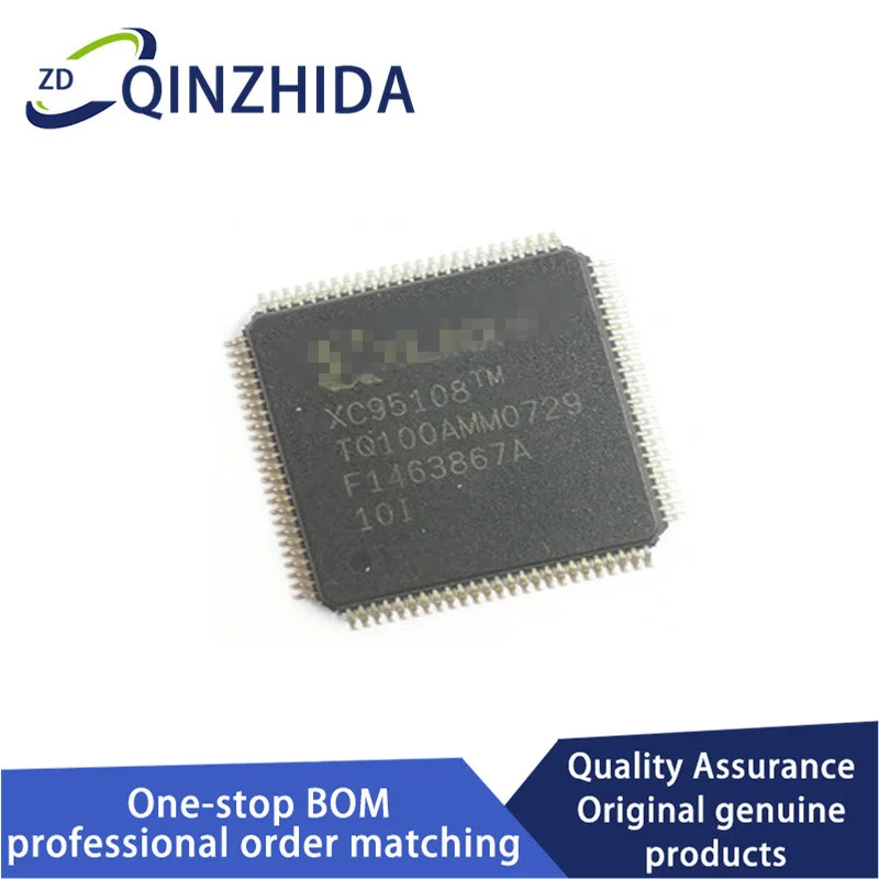 

5-10Pcs/Lot XC95108-10TQ100I QFP100 Electronic Components IC Chips Integrated Circuits IC