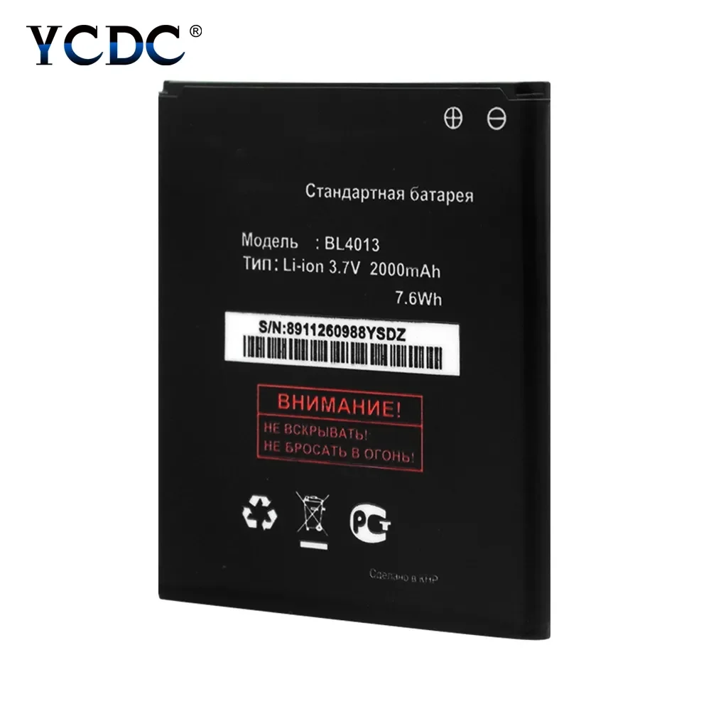 

3.7V 2000mAh High Capacity Battery BL4013 BL 4013 For FLY IQ441 IQ447 FS454 FS451 FS504 FS514 FS455 FS456 FS457 IQ245 Cell Phone