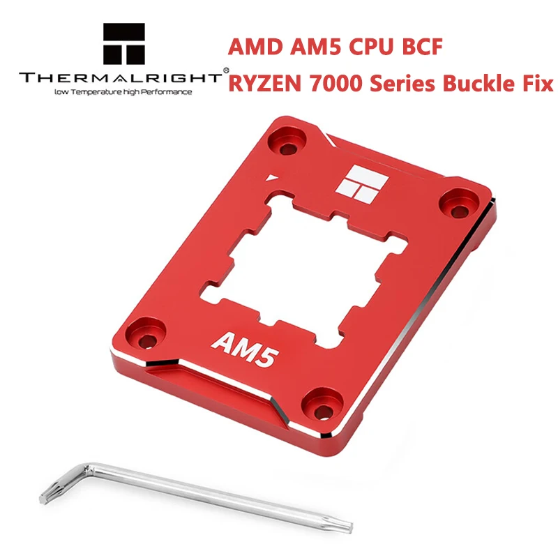 

Искривление изгиба процессора Thermalright AMD/AM5 BCF фиксирующая Пряжка AMD RYZEN 7000 заменяемая Пряжка Антискользящая пряжка