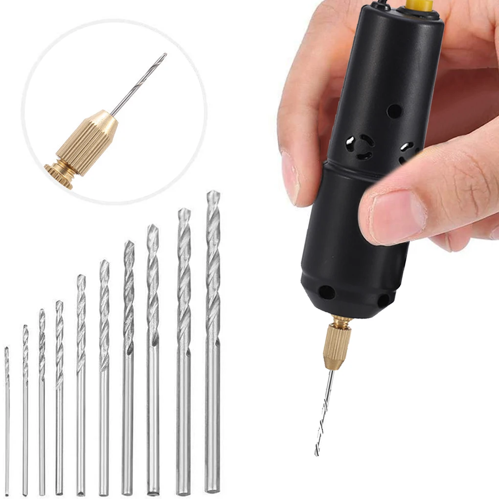 

Drill Acrylic Punching Engraver Drilling Pen Bit Craftsman Precision Multifunctional Portable Hand Tools with Wrench