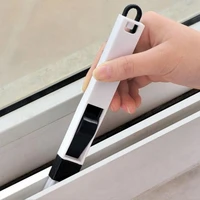 1 pc car cleaning brush with dustpan keyboard window air conditioner outlet cleaner brush auto interior plastic cleaner product