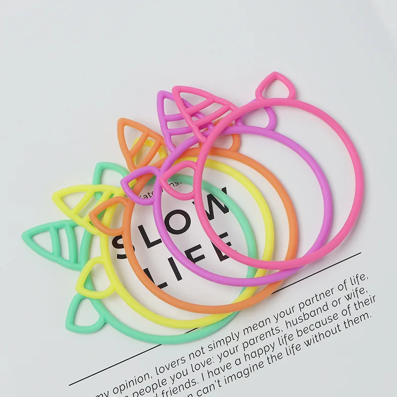 

Эластичные резинки для волос в виде кошачьих ушей, 6 шт.