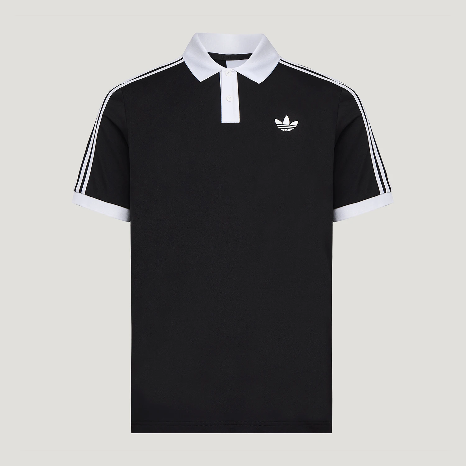 Фото Оригинальная мужская спортивная рубашка-поло Adidas с короткими рукавами в стиле ретро LG4967 №1