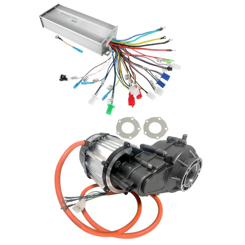 Электродвигатель TDPRO 1000 Вт 48 В для картинга заднего фрикционного дифференциала Электродвигатель TDPRO 1000 Вт 48 В для картинга заднего фрикционного дифференциала