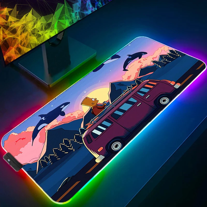 Большой коврик для мыши в стиле