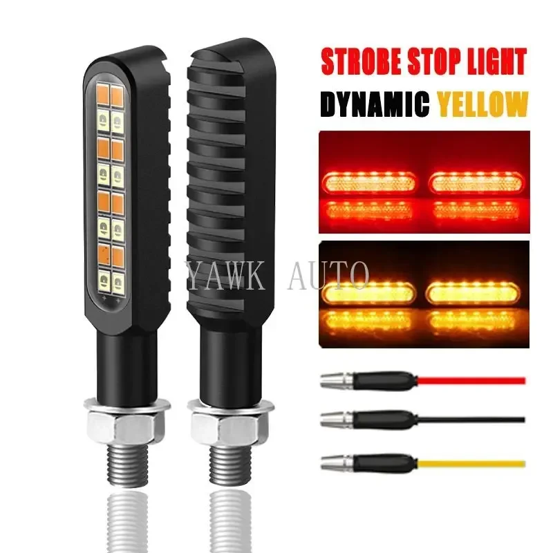 

Светодиодный мини-сигнал поворота для мотоцикла, 8 мм, указатели поворота, для Honda, Yamaha, Kawasaki, Cafe Racer, 12 В