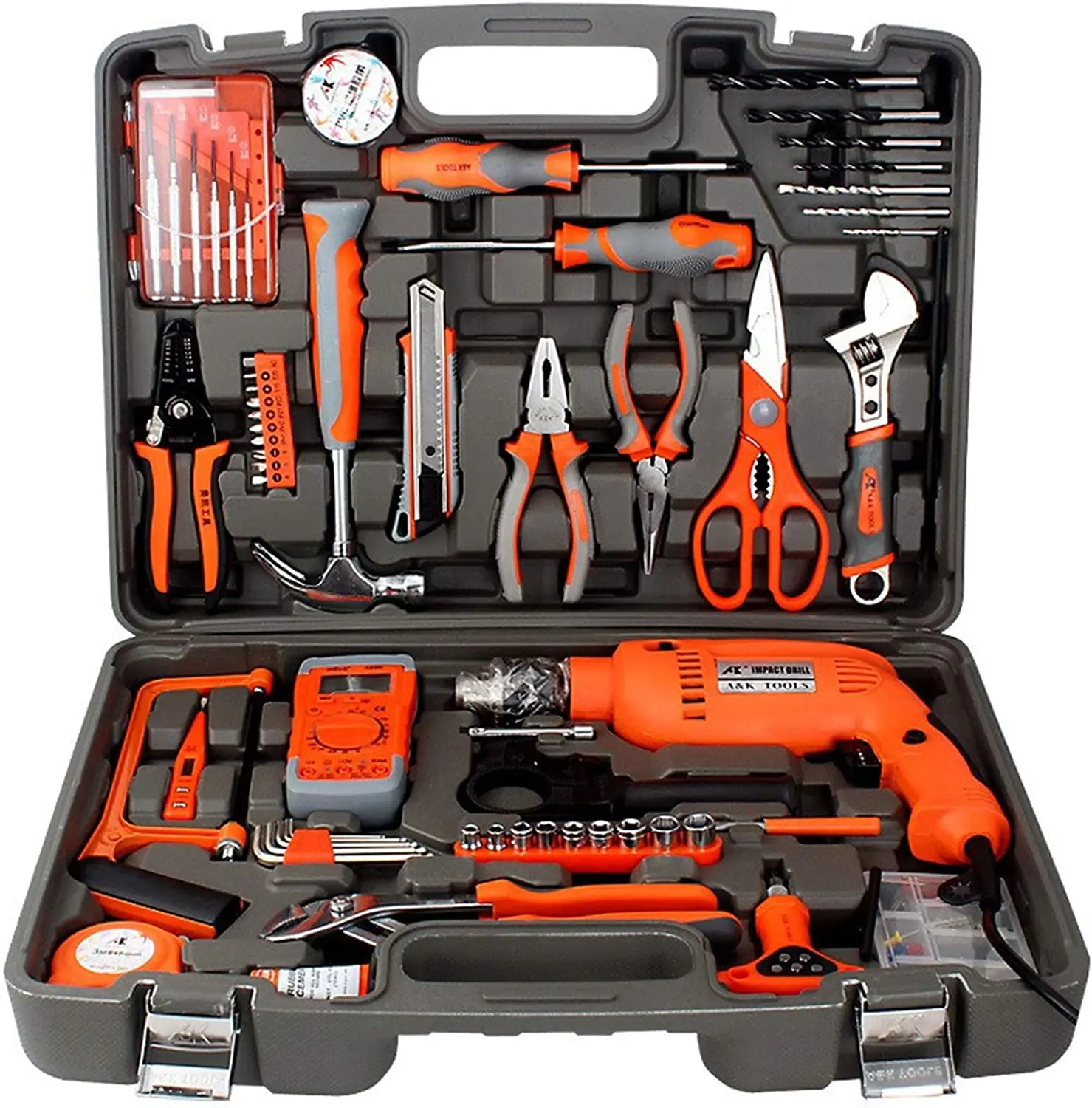 

Professional Repair Tool Kit Hardware Tool Set Electrician Set Household Manual Tool Box Wall Plate