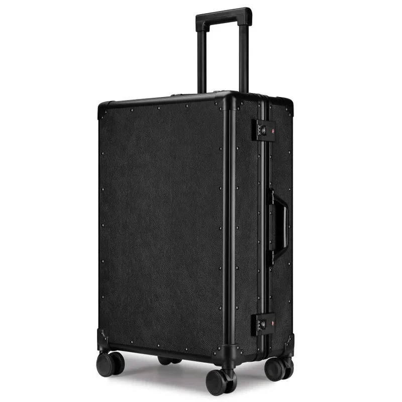 New Carry-On Trolley Case Vintage Travel Suitcase PC Universal Wheels Trolley Luggage 20