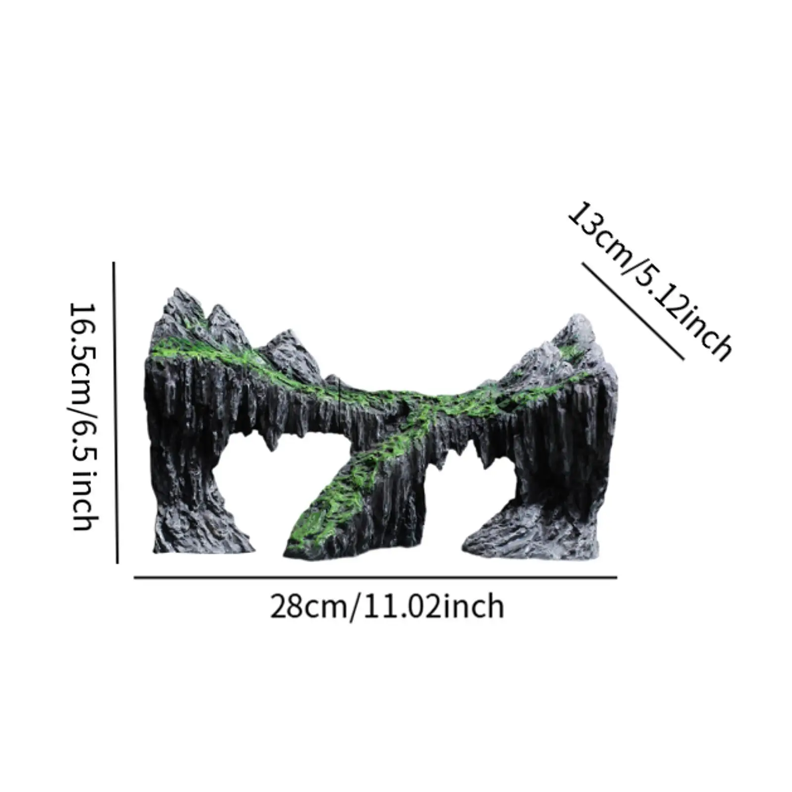 Аквариум Рокарий Пещера Орнамент для Бетта Цichlid Креветка Черепаха