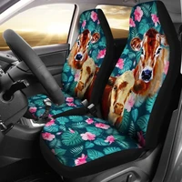 cow flowers car seat covers 144730pack of 2 universal front seat protective cover