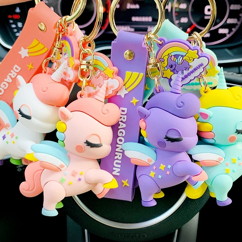 

Брелок для ключей автомобиля с милым мультяшным рисунком