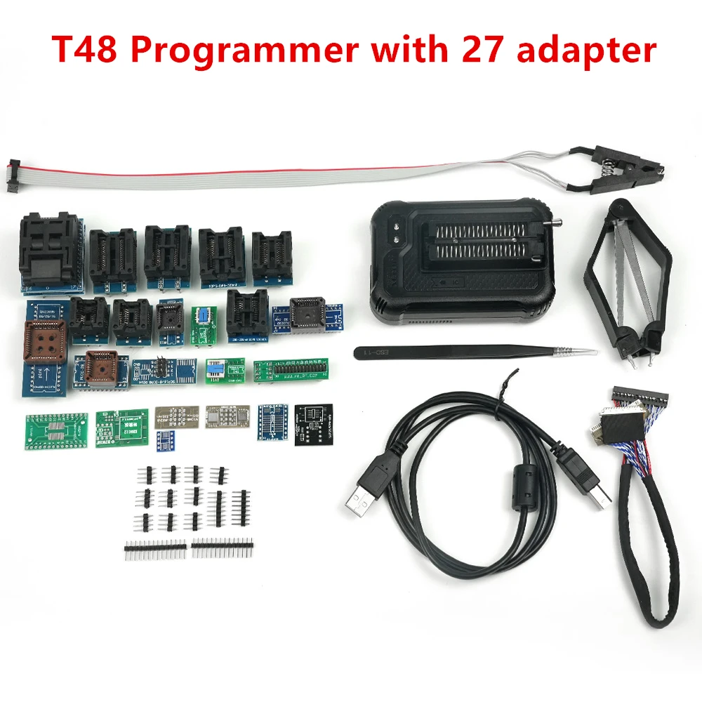 Программатор T48 [TL866-3G] с поддержкой 31000 + микросхем для EPROM/MCU/SPI/Nor/NAND Flash/EMMC/ IC