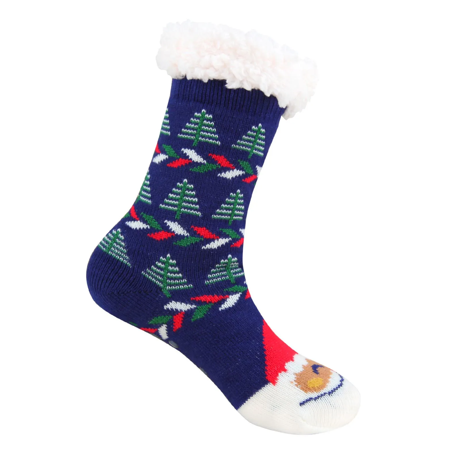 

Женские осенне-зимние рождественские носки, носки для пола, зимние носки, утепленные теплые милые флисовые Носки для женщин