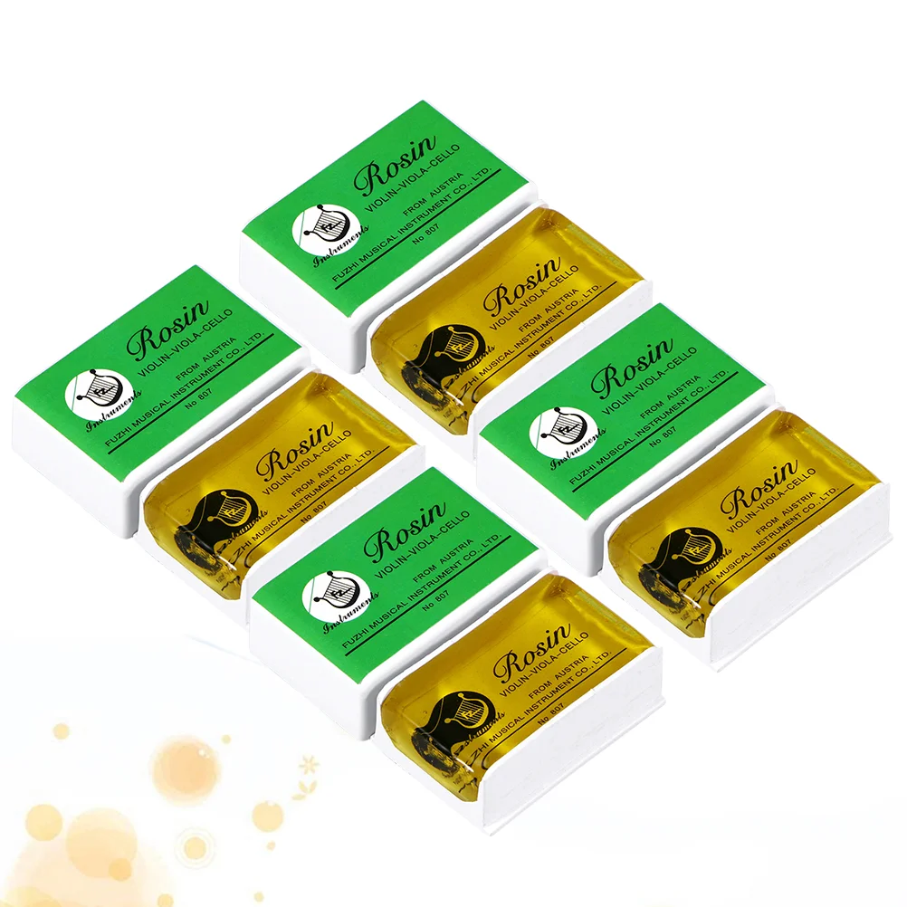 

8pcs Clean Rosin Low Clean Rosin Violin Accessory Strings Rosin for Viola Violin Cello