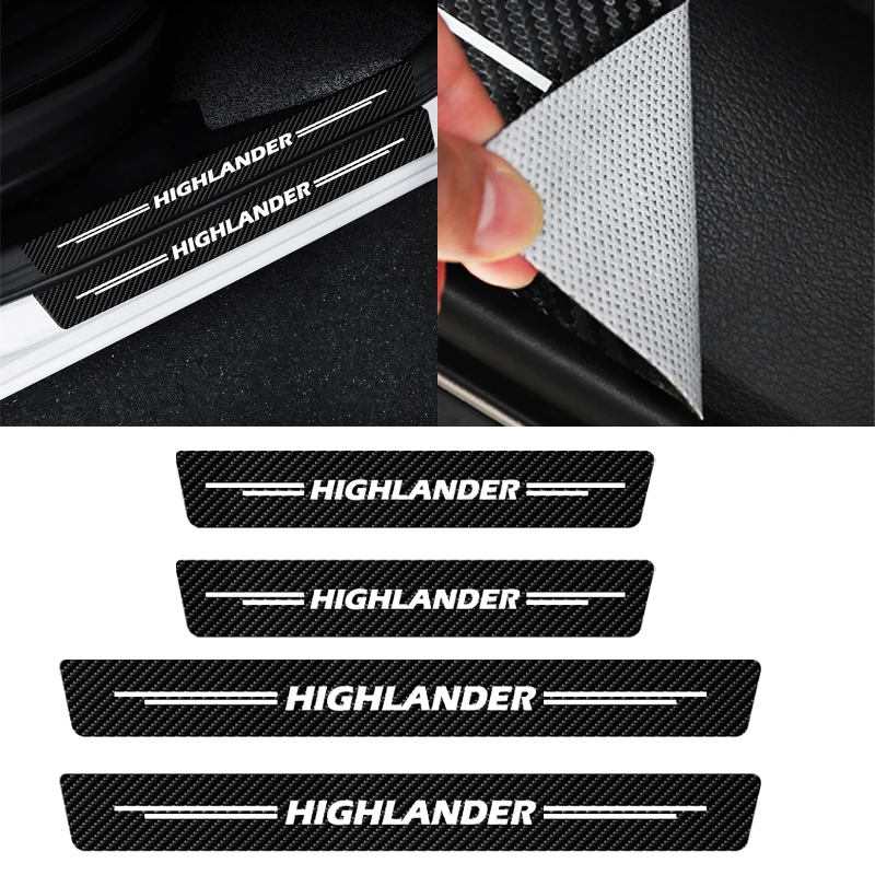 

Наклейка на переднюю и заднюю панель автомобиля, 4 шт.