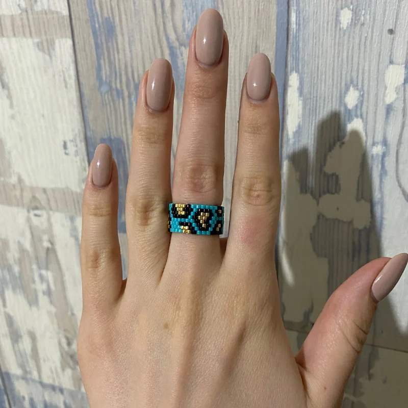 Кольцо Fairywoo леопард