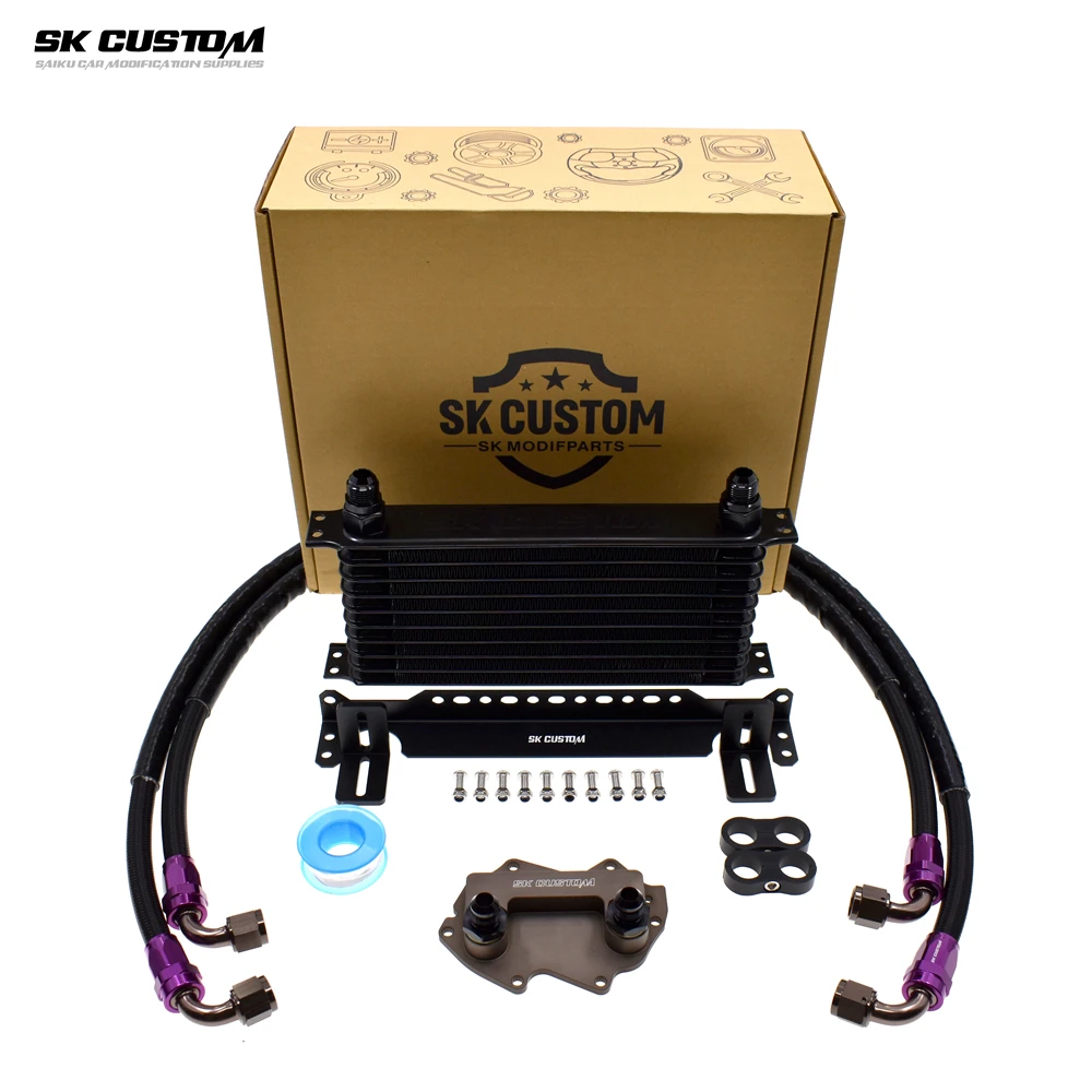 Для Mini 1.5T 2.0T JCW B38 B48 Комплект масляного радиатора двигателя F54 FaceliftF55F56F57F60 Clubman Countryman Cooper S ONEOEM 11428649177 (art.: 3920cd845bcc0) - 3920cd845bcc0