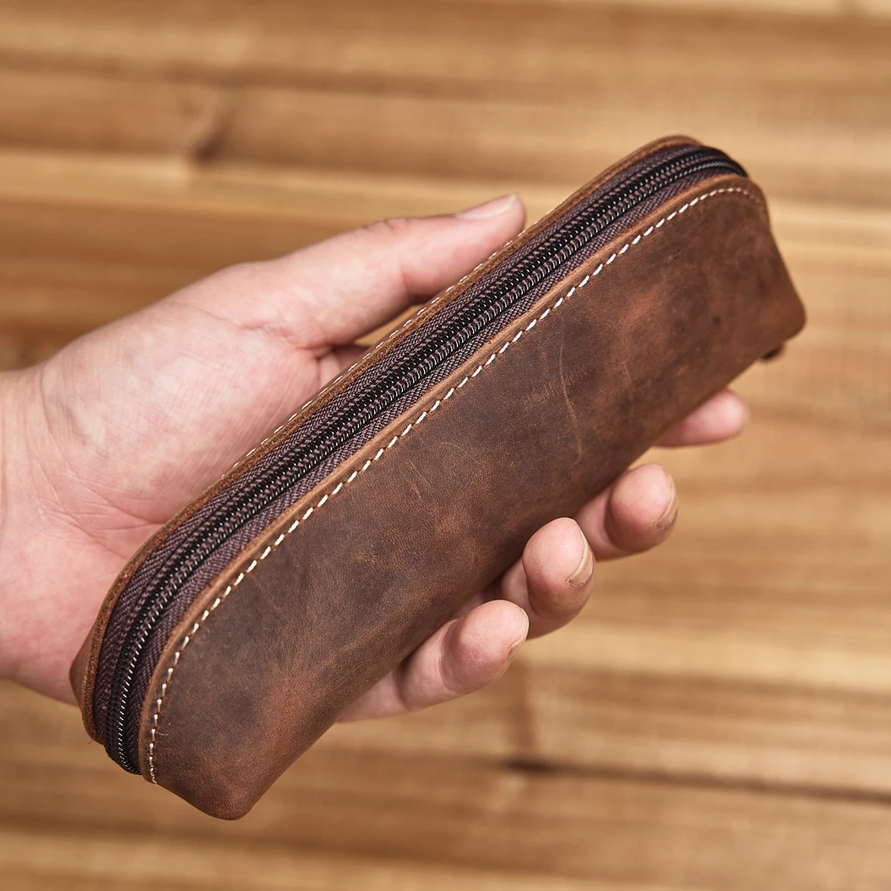 

Винтажная кожаная сумка-карандаш ZRCX QT-297