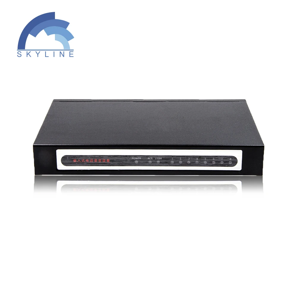 

8 Ports 500GB Digital Commercial Telephone Voice Call Recorder