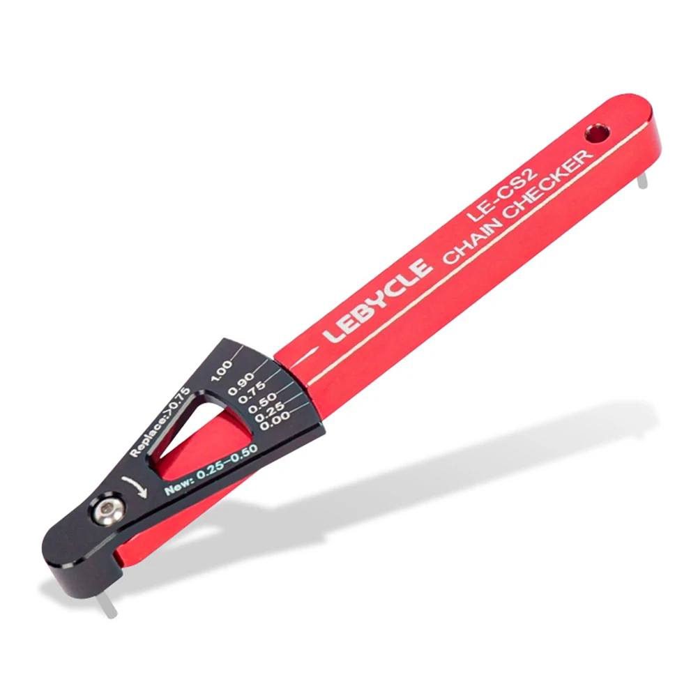 

MTB Road Bicycle Chain Wear Indicator Tool Chain Checker Multi-Functional Chains Gauge Measurement Ruler Bicycle Repair Tool