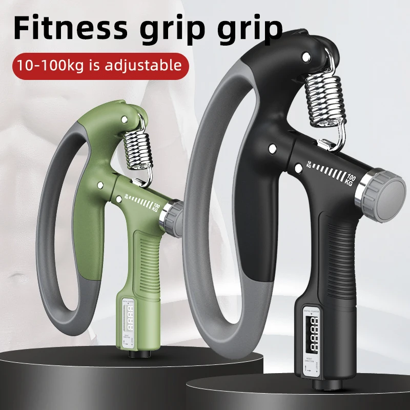 

Intelligent Counting Grip Strength Arm Muscle Training 10-100KG Free Adjustment of Grip Strength Sports Fitness Equipment