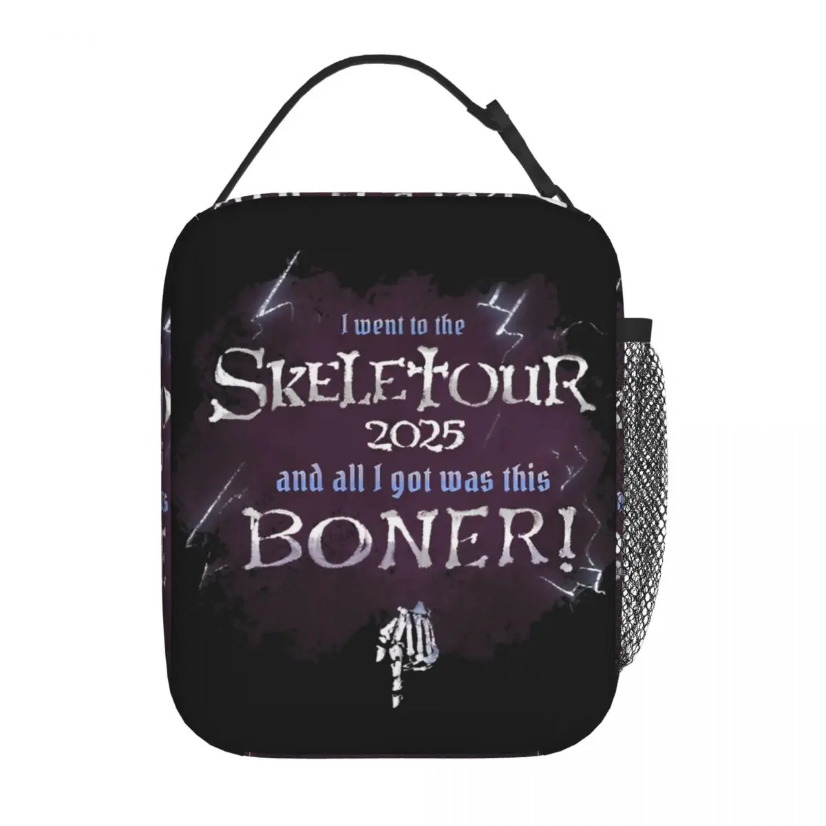 Фото Ланч-боксы GHOST SKELETOUR Boner 2025 Merch, коробка для еды, холодильник Y2K, термобокс для обеда для пикника №3