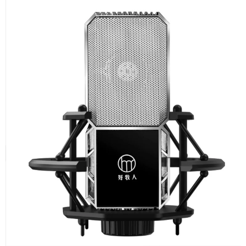 Professional Mobile Computer Usb Gaming Microphone Live Streaming Media Blog Rgb Studio  Microphones
