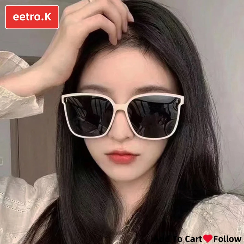 

Sunglasses Women Fashion Sunglass Frameless Cat Eye Sun Glasses Girls Square Eyewear Casual White Shades Free Shipping