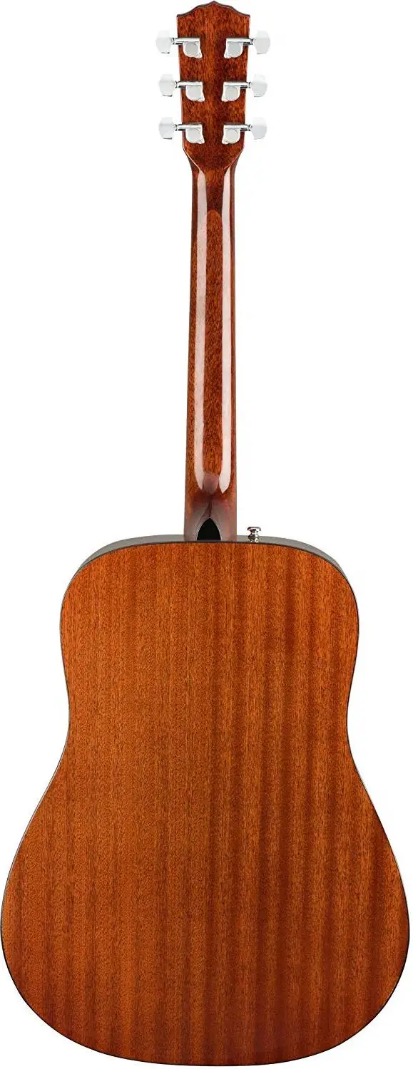 Акустические гитары Fender CD-60S Mahogany 6-струнная акустическая гитара формы дредноут с