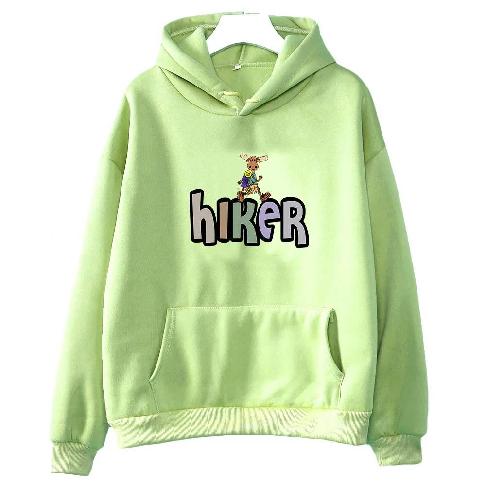 

Moose Hiker Pullovers Hoody Letter Printed Sweatshirts Female/male Brand Clothes Oversized Casual Anime Hoodie Long-sleeve Tops