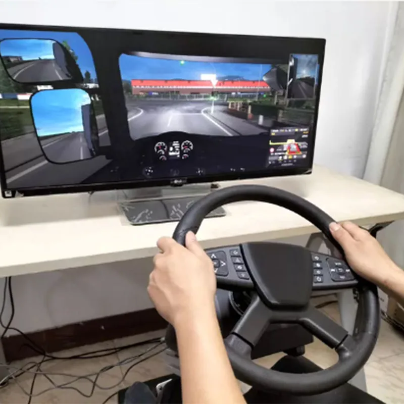 Имитационный гоночный руль для грузовиков 14 дюймов, совместимый с Logitech G29, Thrustmaster T300, SIMAGIC (art.: 3920db9aee6d5) - 3920db9aee6d5