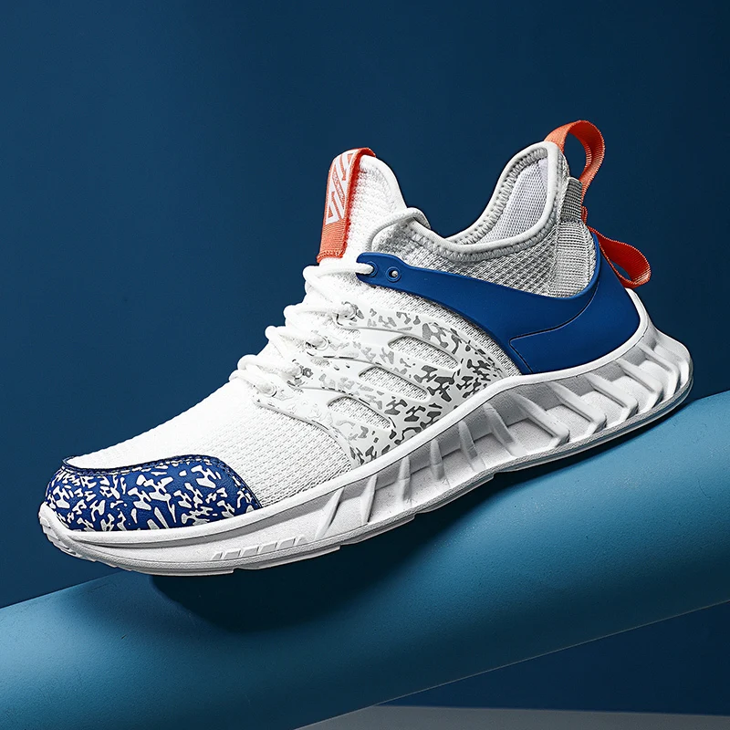 

Summer 2021 Luxury Brand Sneakers Men Shoes Breathable Sports Running Shoes Fashion Low Casual Sneakers Tenis Zapatillas Hombre