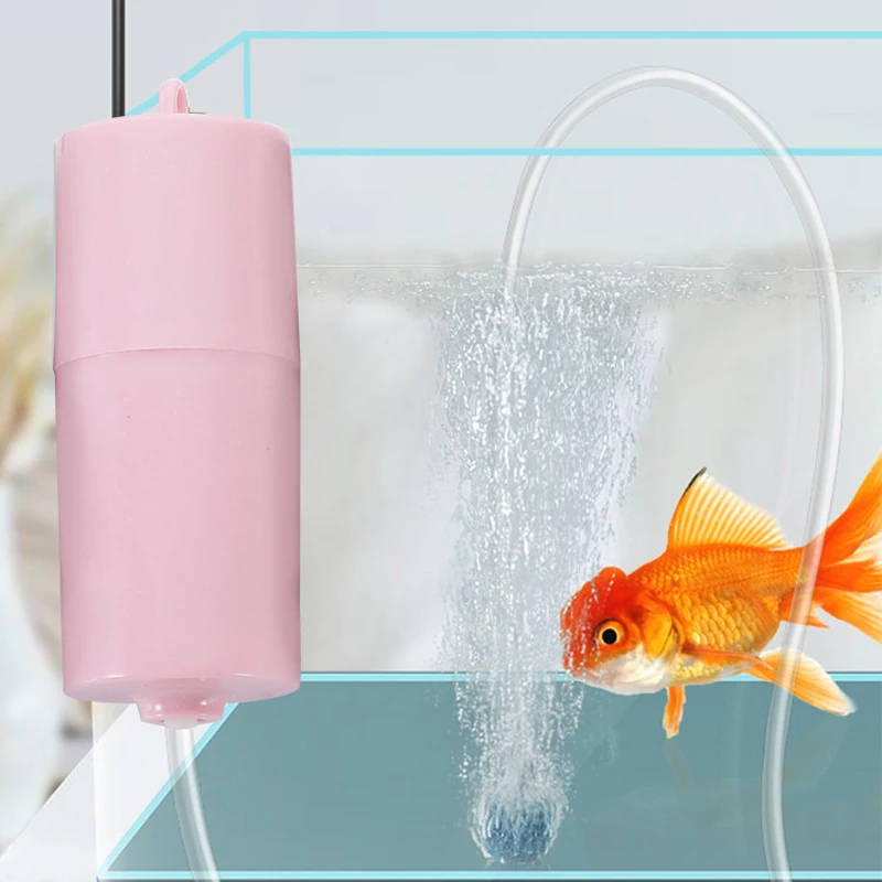 Аквариумный кислородный воздушный насос аквариумный бесшумный компрессор USB