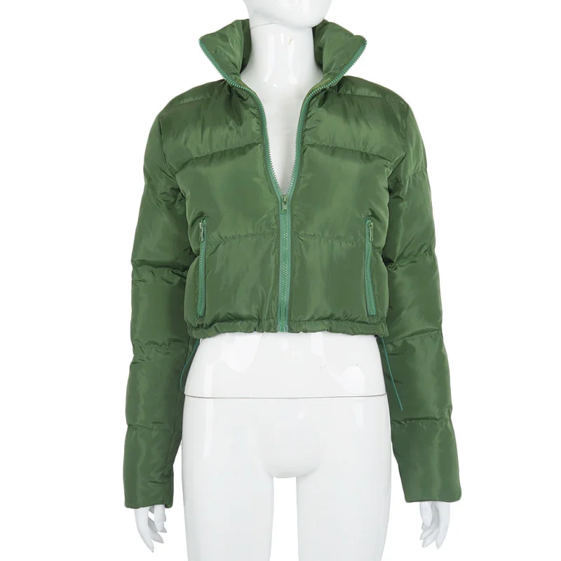 winter clothes women down jacket fashion long sleeve warm leisure bread coats new In Manteau Femme Hiver Manteaux