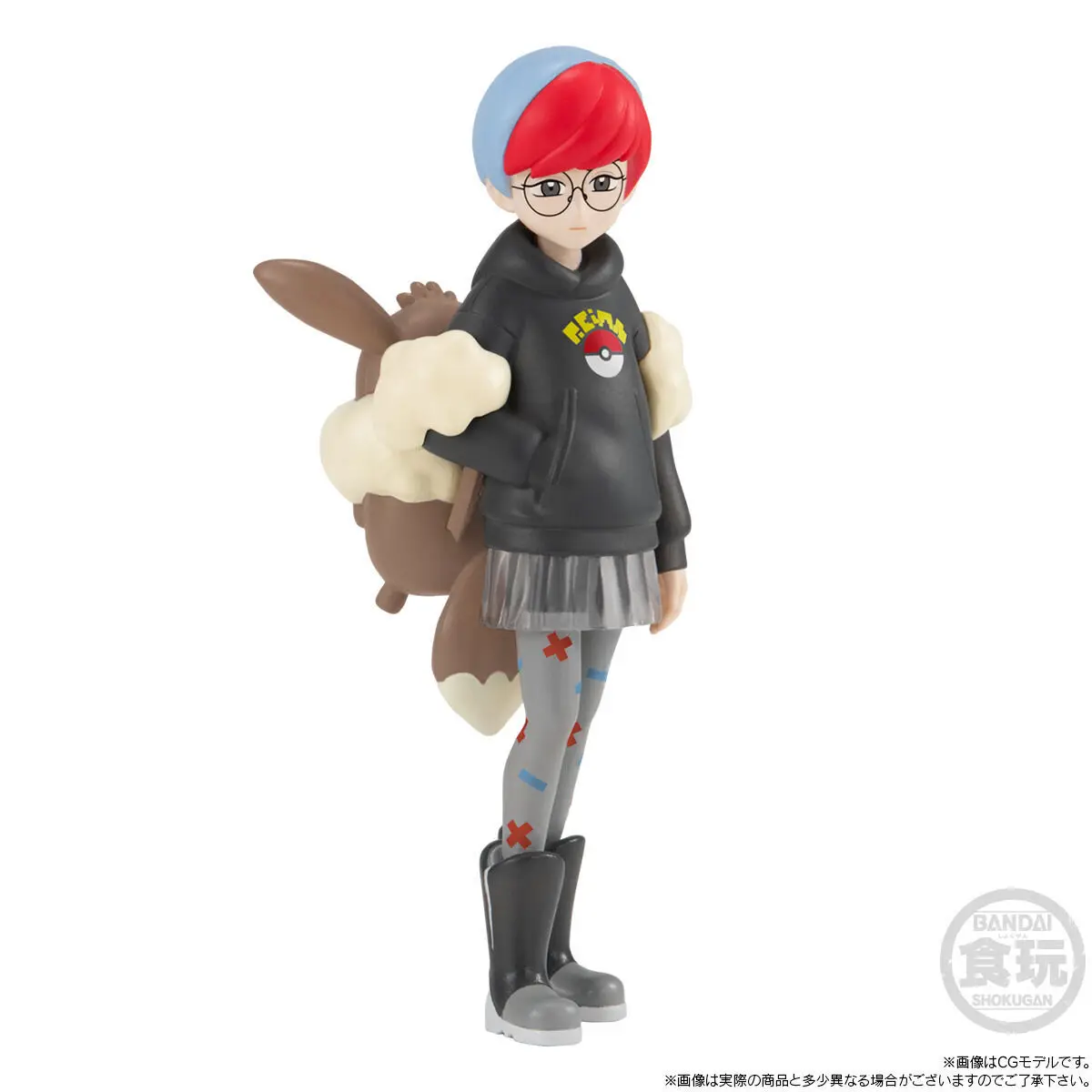 Фото В наличии Bandai Pokemon Paldea Region Botan Lily Sylveon Аниме Фигурка Фигурка ПВХ Карманный Монстр Игрушки Модель Коллекционная №2