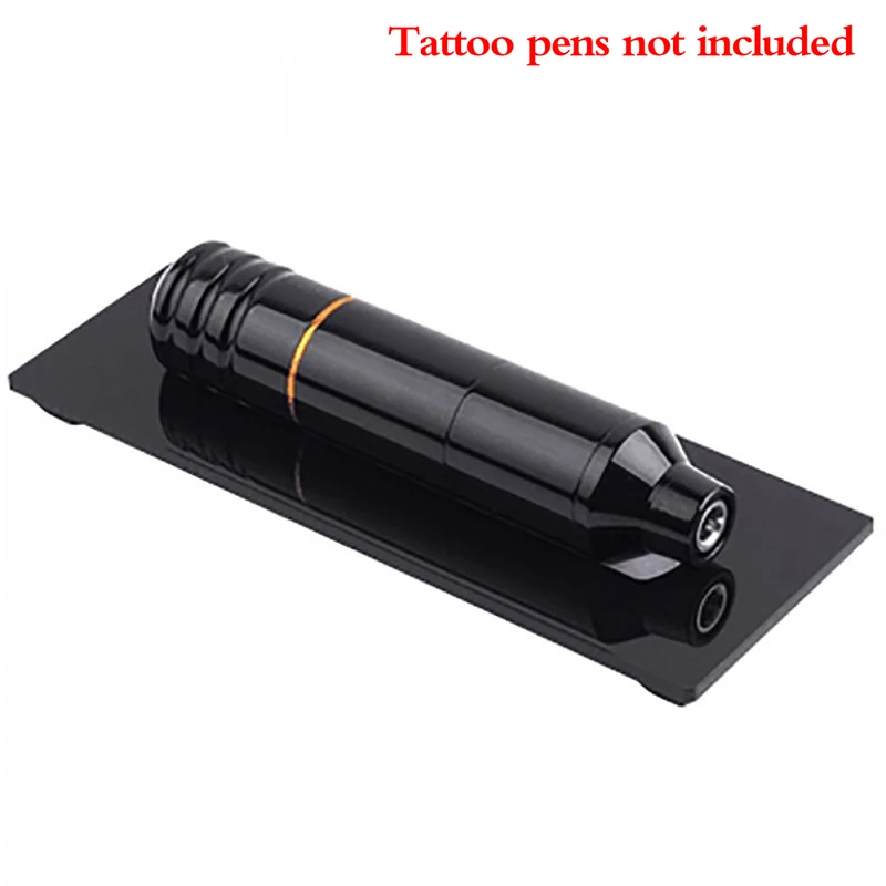 

1Pcs Pro Tattoo Pen Holder Black Bracket Acrylic Display Stand