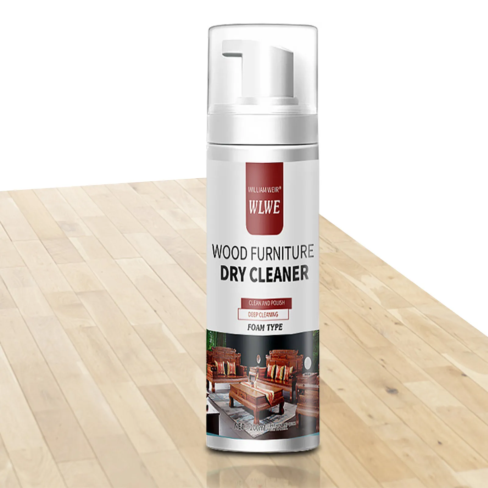 

Furniture Foam Cleaner Dry Care Stain Remover For Wood Floor Instant Foam Dry Cleaning Agent Erase Spray For Stains Removal