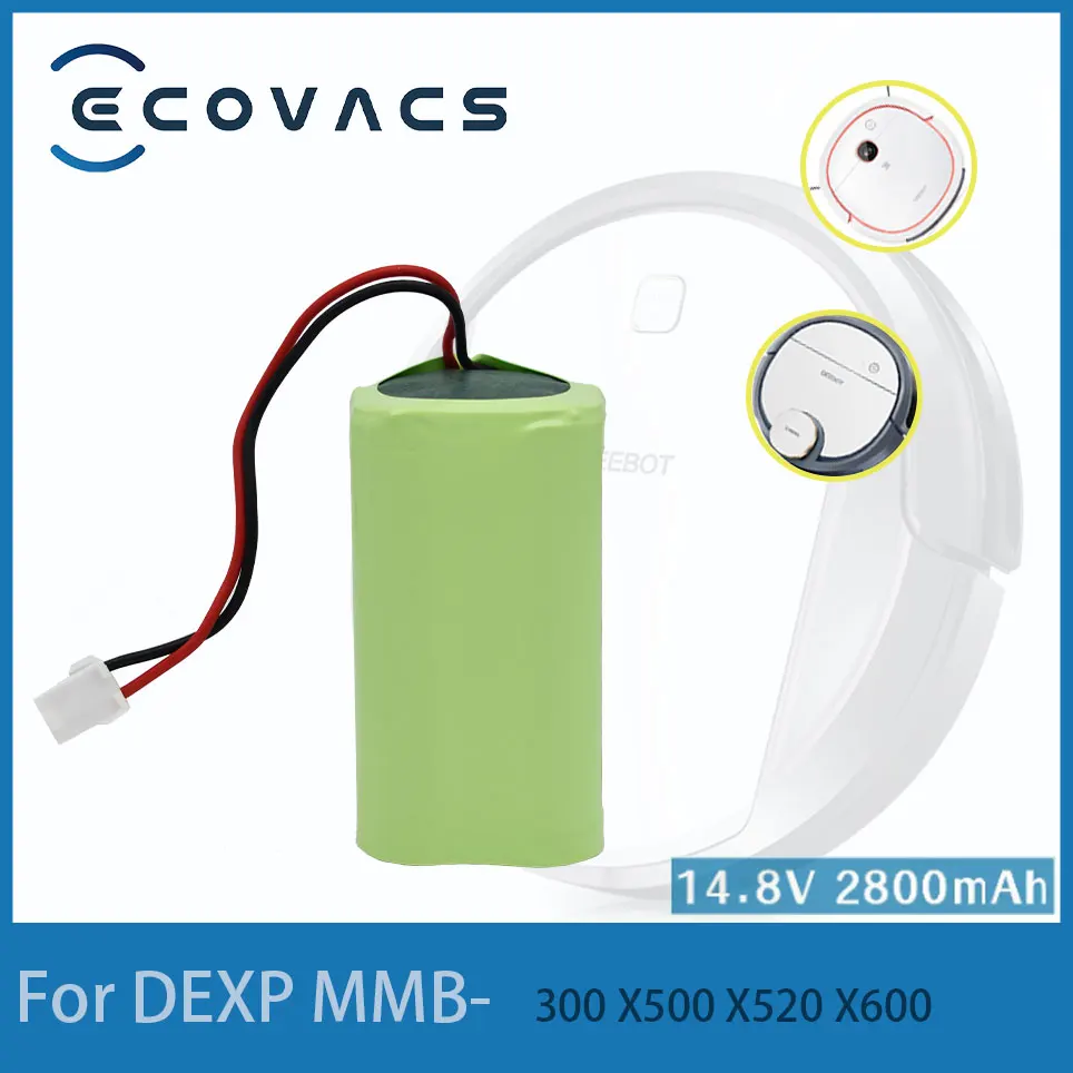 

ECOVACS новый 2800mAh INR18650 4S 1P Аккумулятор для DEXP MMB-300 X500 X520 X600 Mamibot EXVAC660 EXVAC880