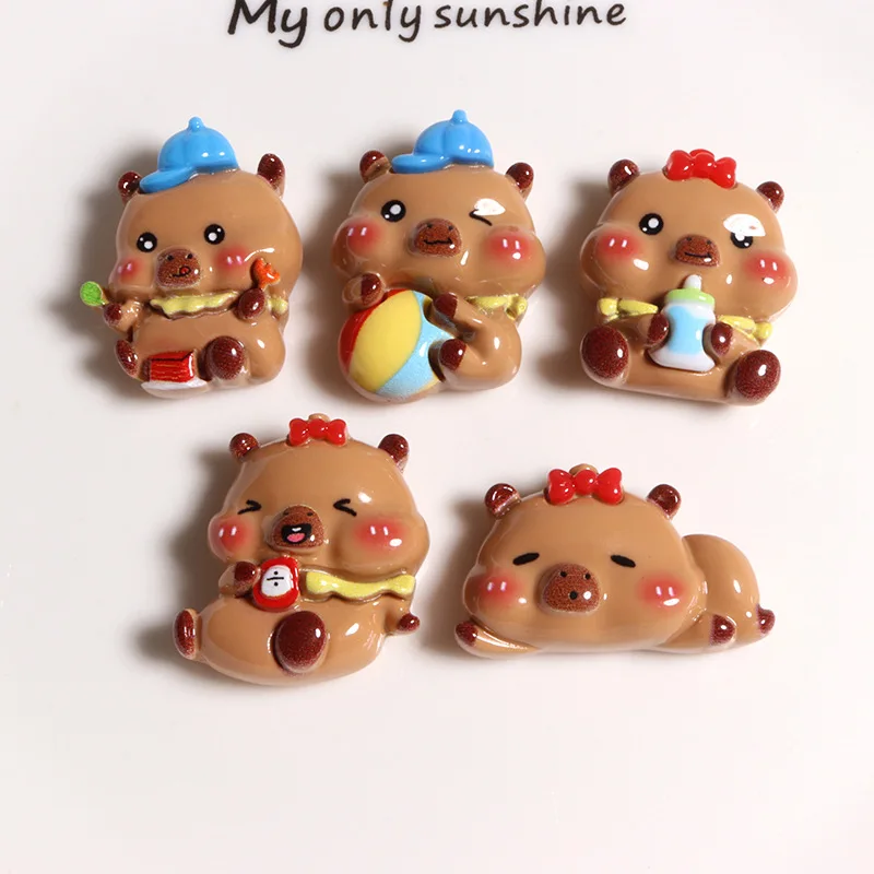 

Мультяшные животные смоляные плоские спинки 100 шт