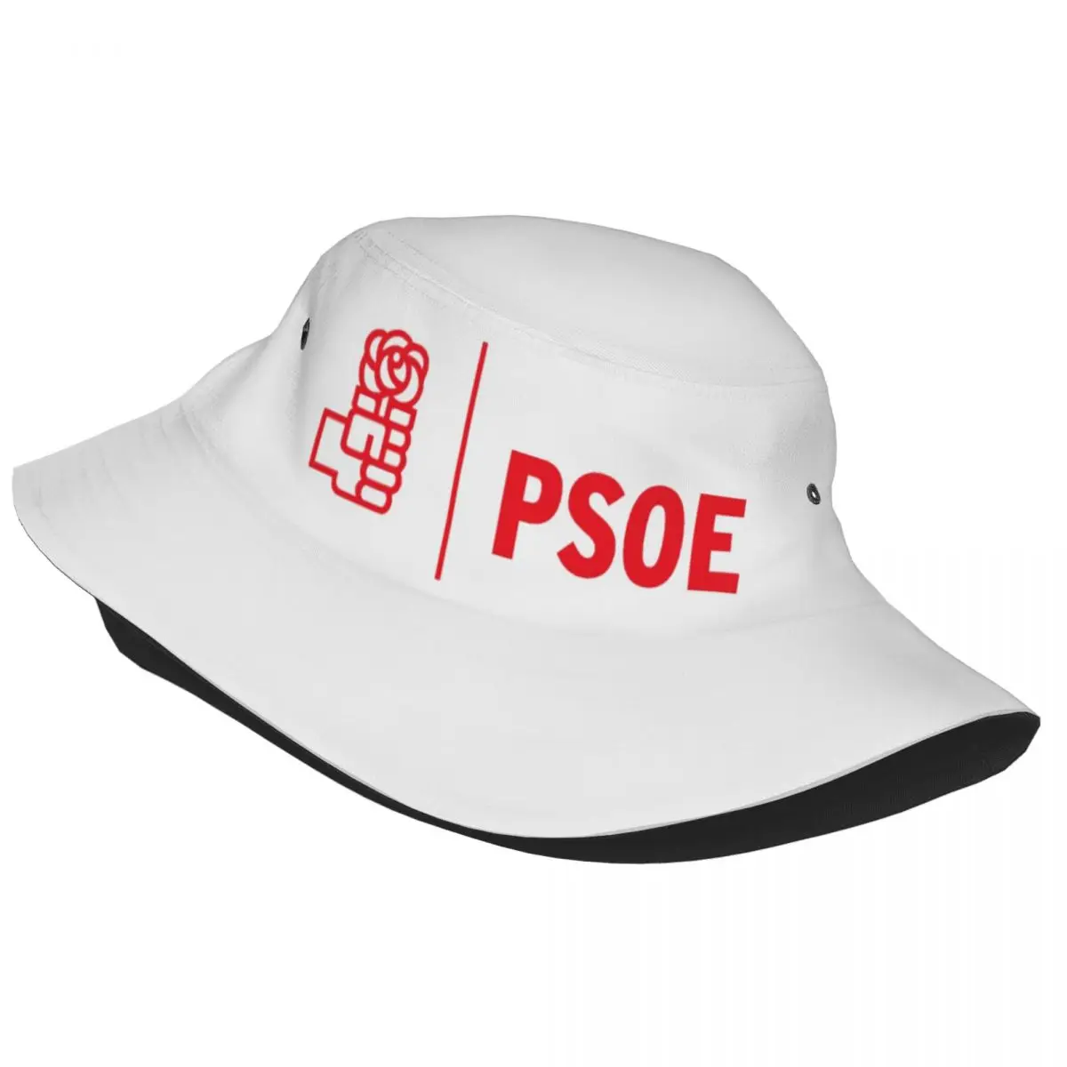 Политическая панама Psoe с логотипом для вечеринки Гавайские рыбацкие шапки