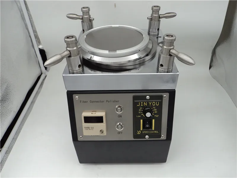 DHL Free Shipping Fiber Connector Polisher 2.5mm/1.25mm SC/FC/ST PC UPC Fiber Jumper Grinding Machine Polishing Machine 110V