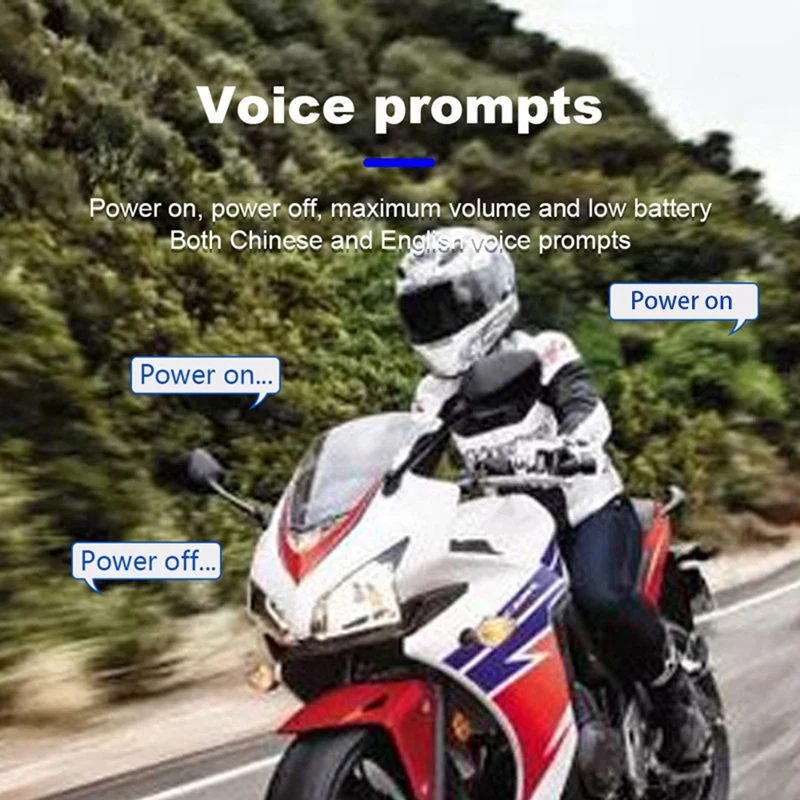 Мотоциклетная Bluetooth-гарнитура для шлема автоматически отвечает на звонки супер