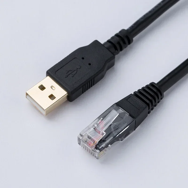 Фото Кабель для программирования D2-DSCBL-USB для ПЛК серии Direct LOGIC CLICK KOYO, USB-RJ12, чип FTDI №4