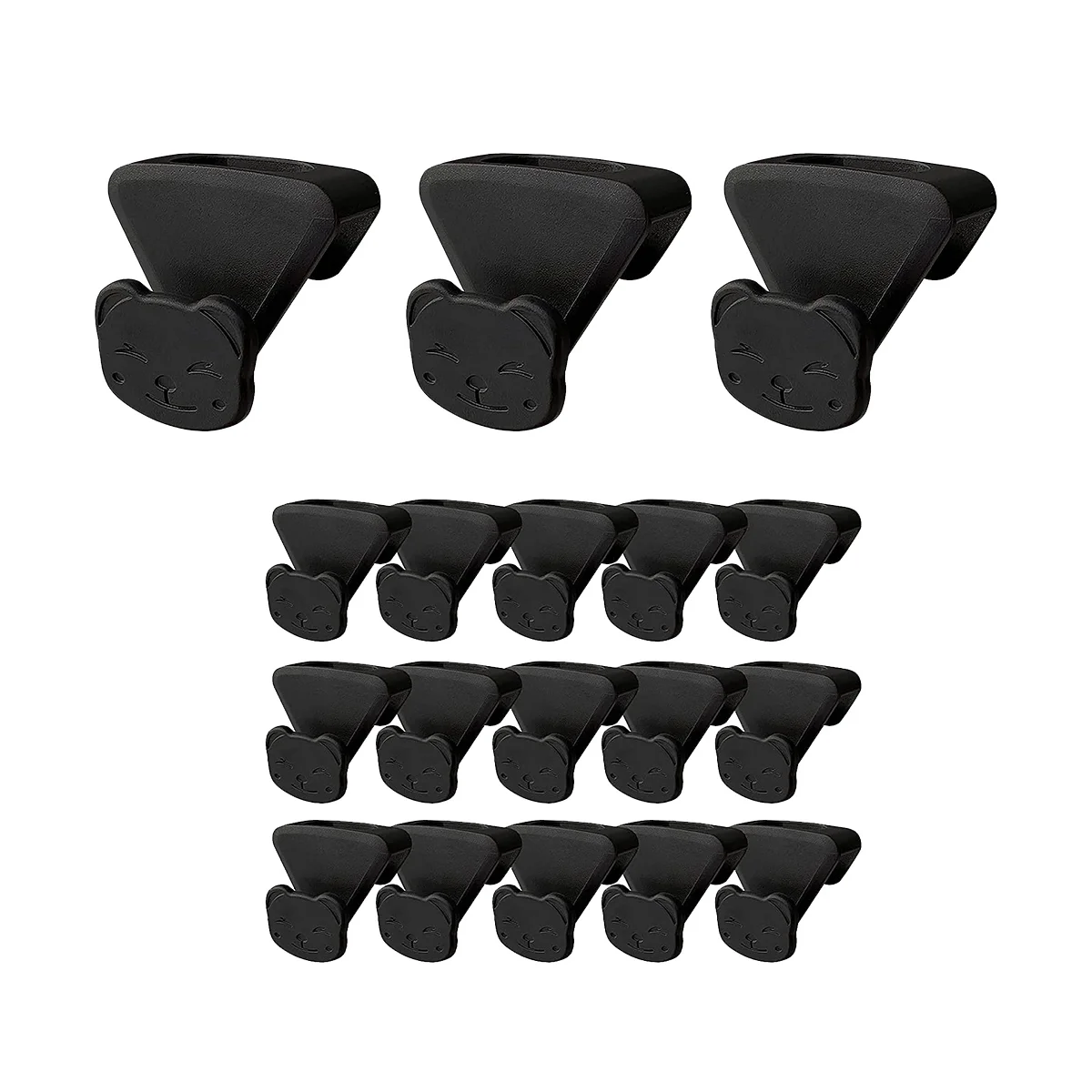 

18 Pcs Space Saving Storage Shelves Hanger Extender for Heavy Duty Cascading Connection Hook