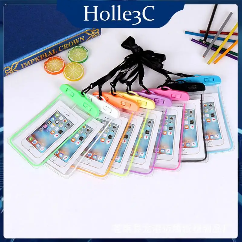 

Airbag Floating Pv Protective Sleeve Pvc Abs Pvc Material Waterproof 20 Meters Deep Waterproof Phone Case Swimming Bag